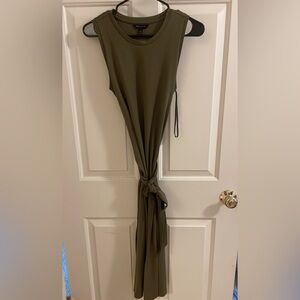 Banana republic tie waist dress
